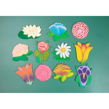 DIY Wooden Flower Pins (24 Pack)