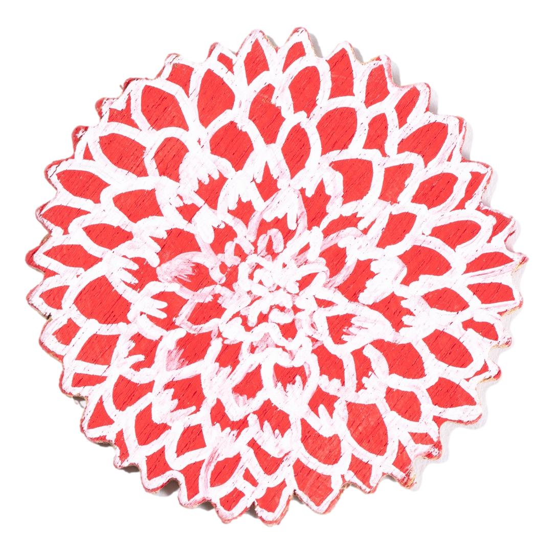 DIY Wooden Flower Pins (24 Pack)