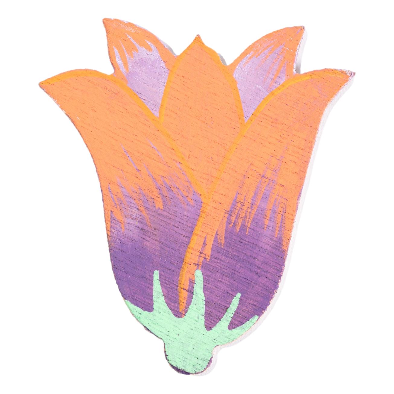 DIY Wooden Flower Pins (24 Pack)