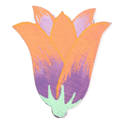 DIY Wooden Flower Pins (24 Pack)