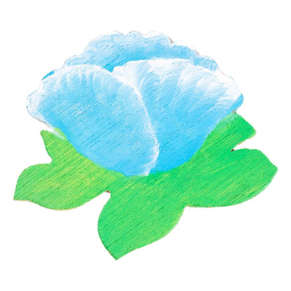 DIY Wooden Flower Pins (24 Pack)