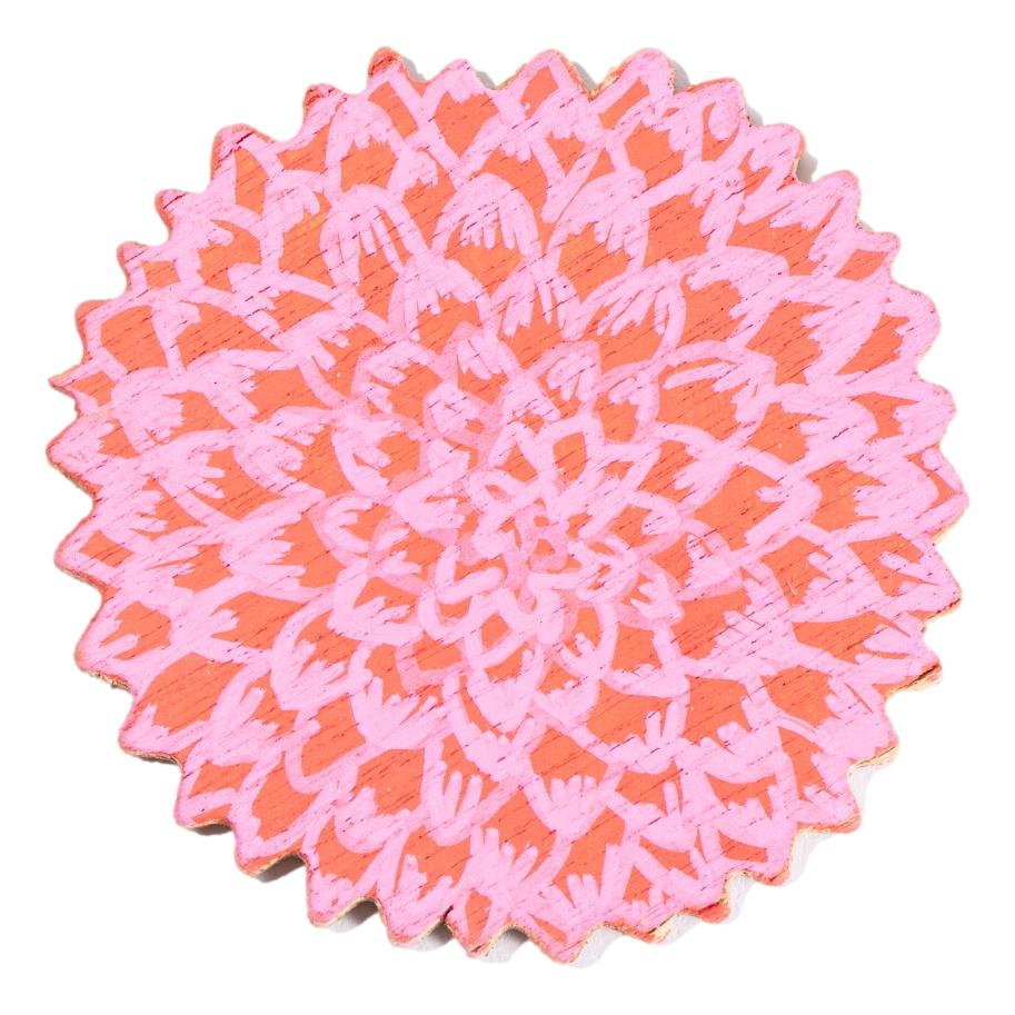 DIY Wooden Flower Pins (24 Pack)