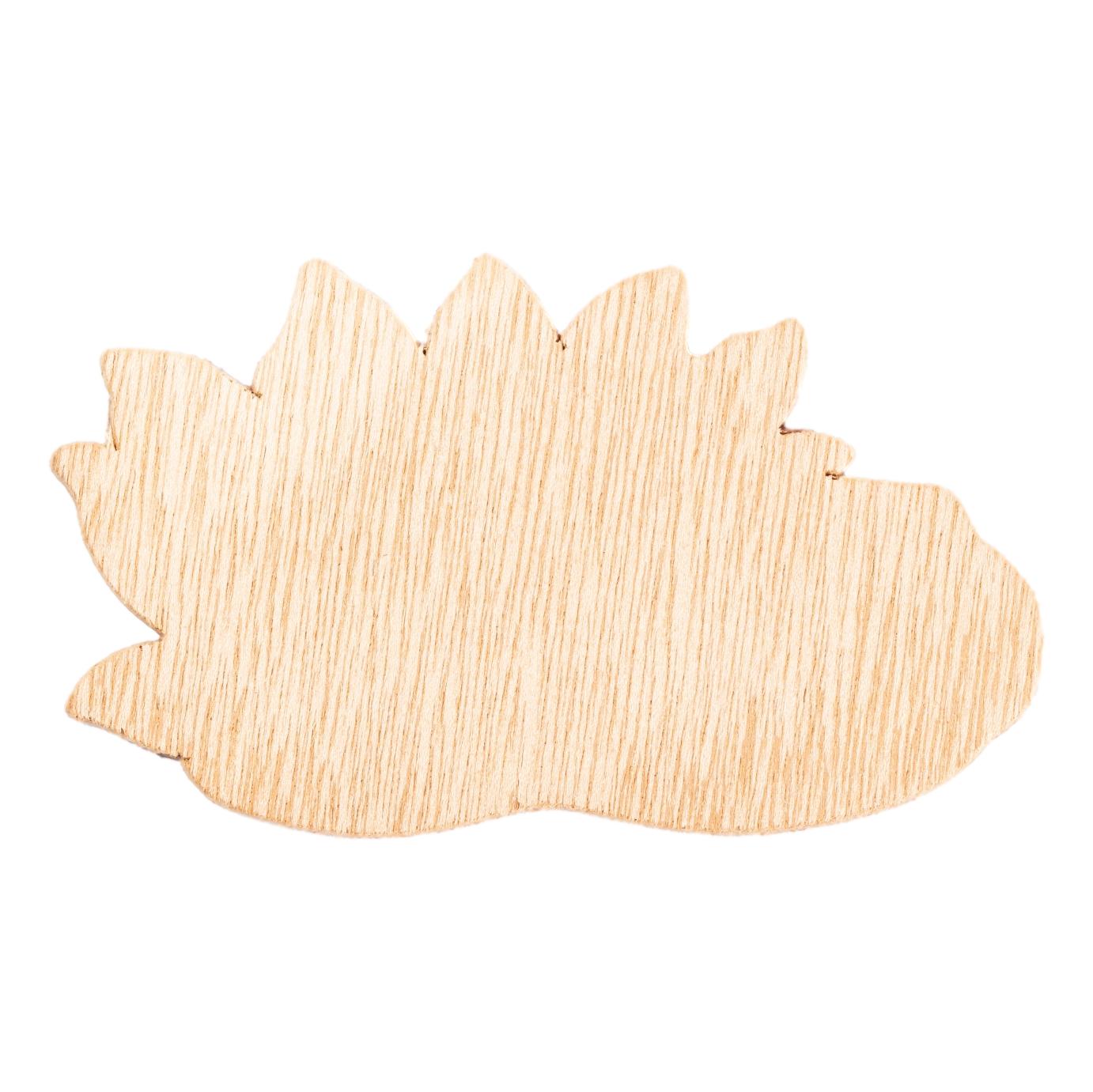 DIY Wooden Flower Pins (24 Pack)