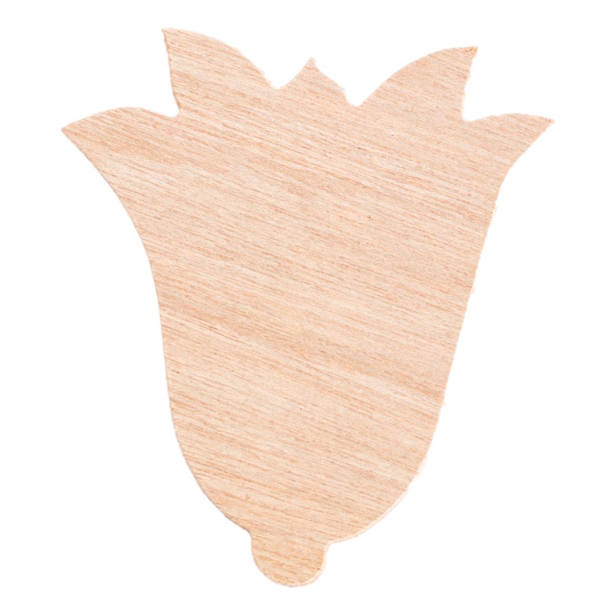 DIY Wooden Flower Pins (24 Pack)