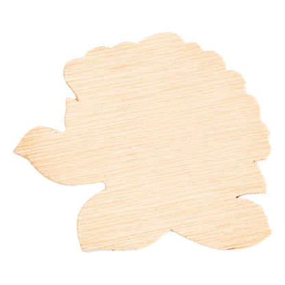 DIY Wooden Flower Pins (24 Pack)