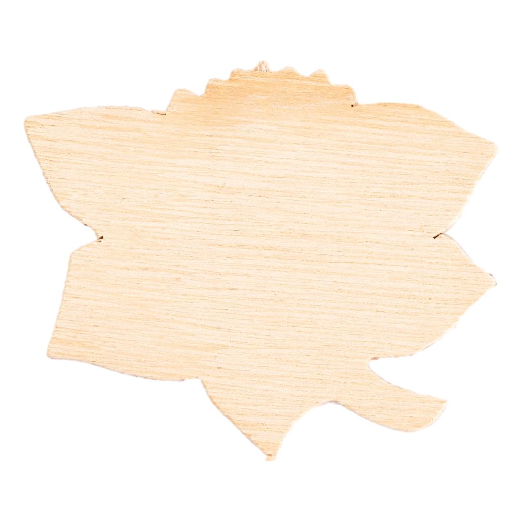DIY Wooden Flower Pins (24 Pack)