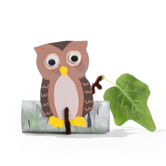 DIY Perching Owl Craft Kit (12 Pack)
