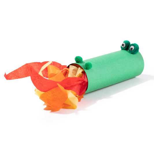 DIY Fire-Breathing Dragon Craft Kit (12 Pack)