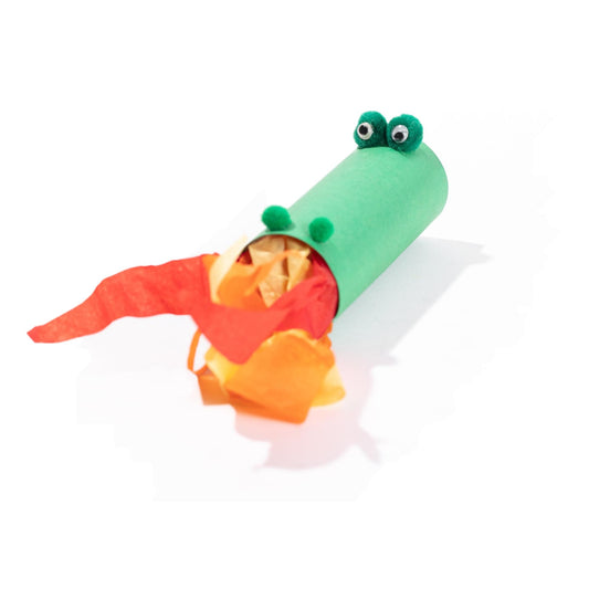 DIY Fire-Breathing Dragon Craft Kit (12 Pack)