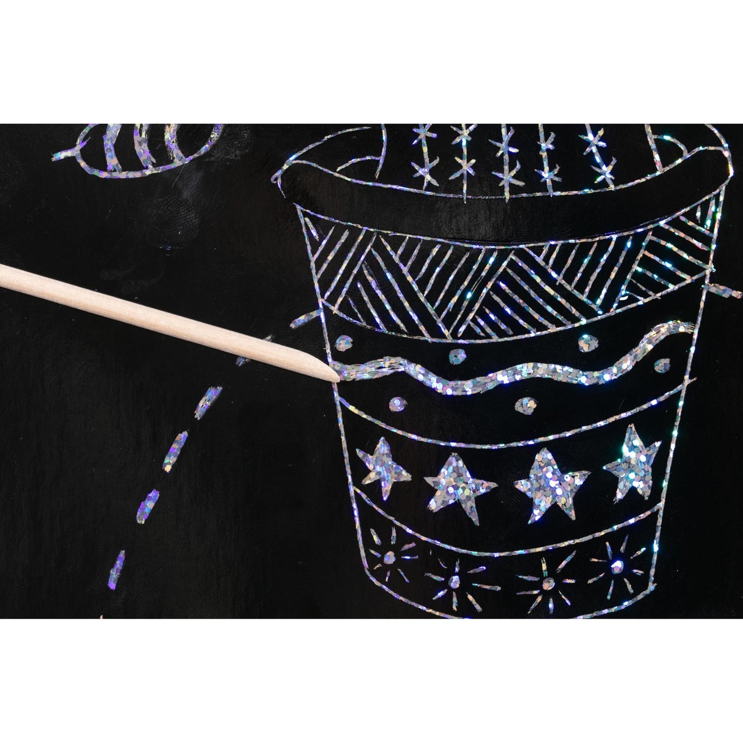Double-Ended Wooden Stylus Sticks (12 Pack)