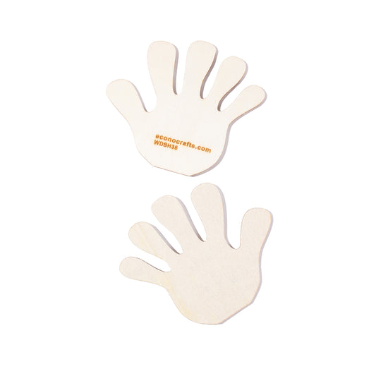 Wooden Hands (12 Pack)