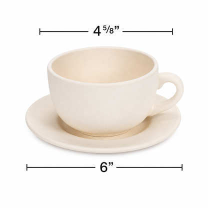 DIY Ceramic Tea Cup Planters (6 Pack)