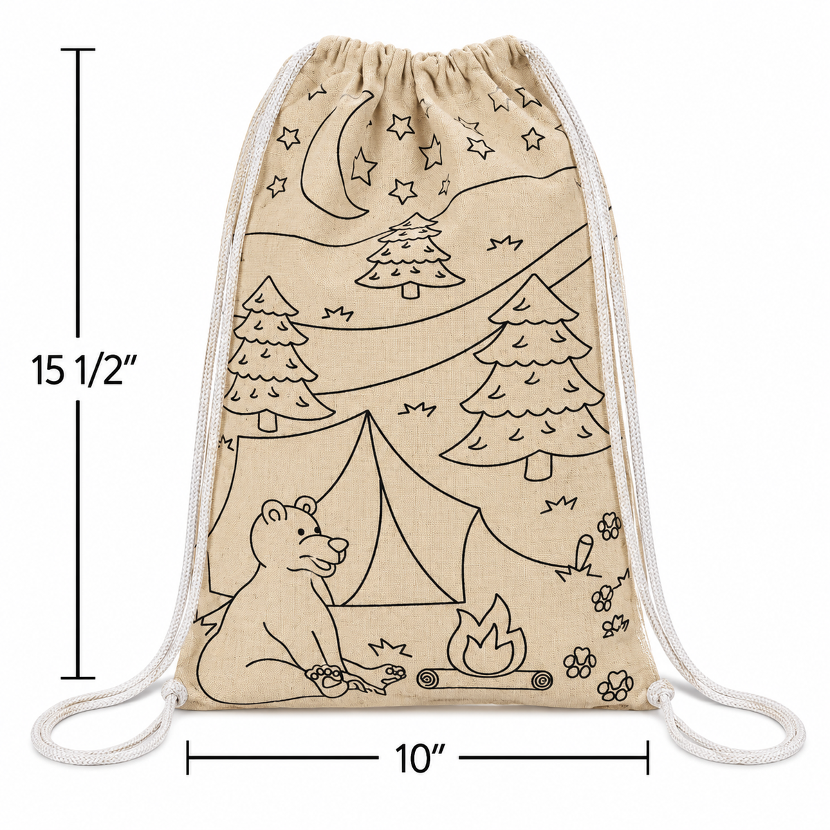 CYO Camp Drawstring Bags (12 Pack)