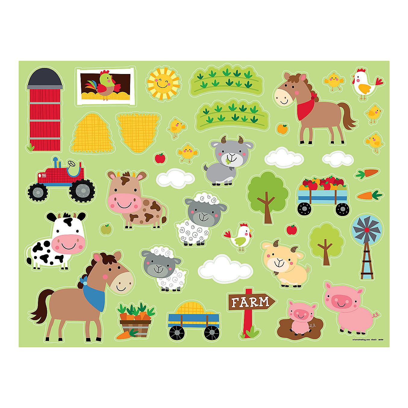 Farm Sticker Scenes (12 Pack)