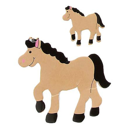 Foam Farm Animal Stickers (500 Pack)