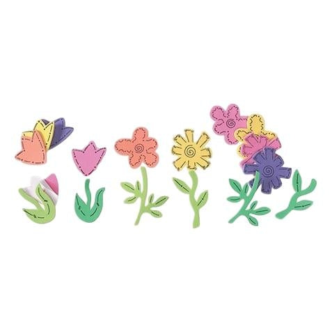 Foam Flower Stickers