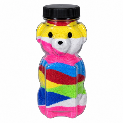 Bear Sand Art Bottles (6 Pack)
