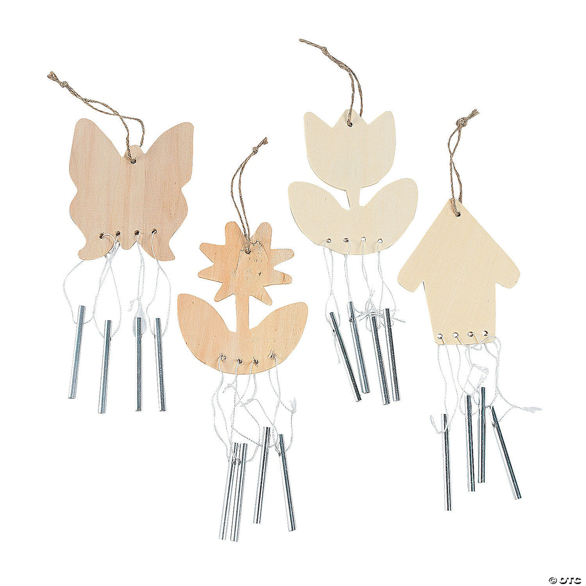 DIY Wooden Spring Wind Chimes (12 Pack) – EconoCrafts