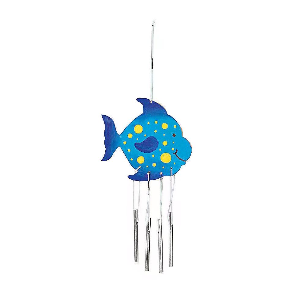 DIY Wooden Tropical Wind Chimes (12 Pack)