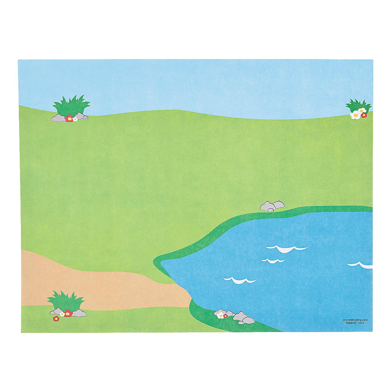 Summer Camp Sticker Scenes (12 Pack)