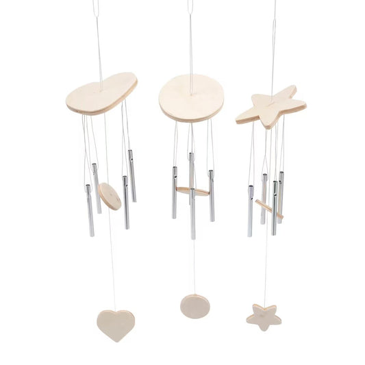 DIY Wooden Wind Chimes (12 Pack)