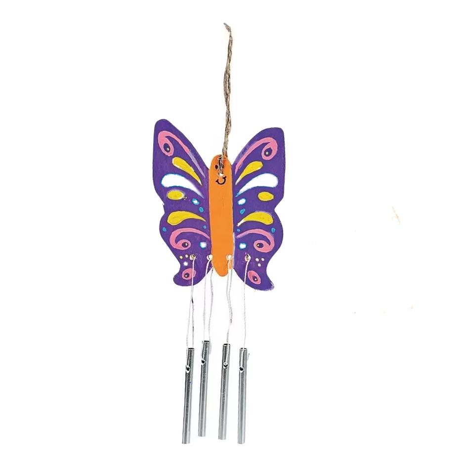 DIY Wooden Spring Wind Chimes (12 Pack)