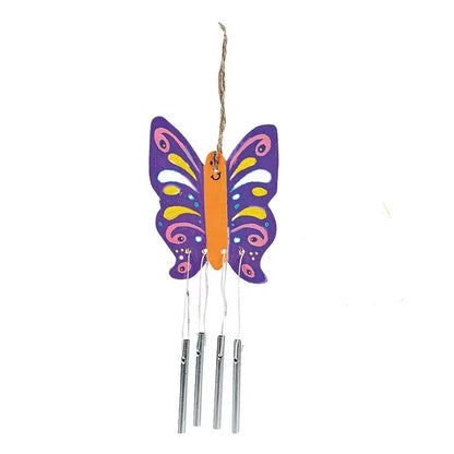 DIY Wooden Spring Wind Chimes (12 Pack)