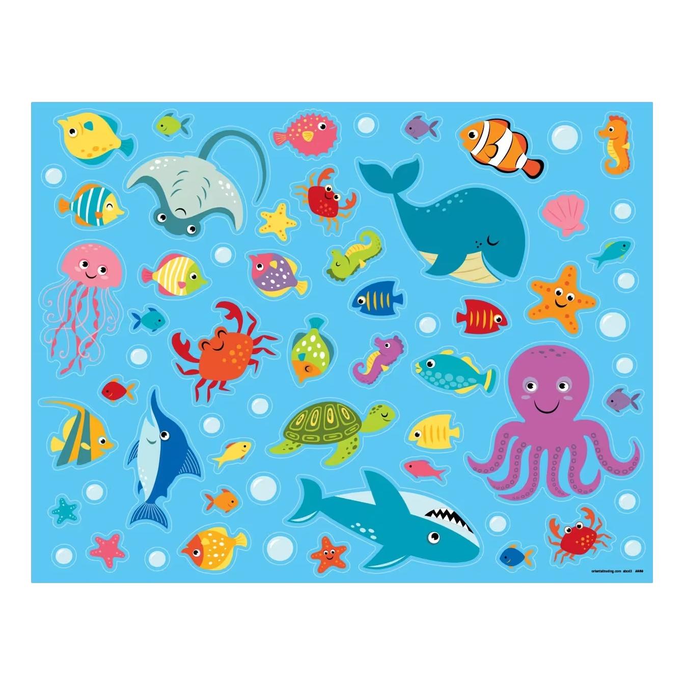 Under the Sea Sticker Scenes (12 Pack)