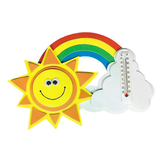 DIY Sun Thermometer Craft Kit (12 Pack)