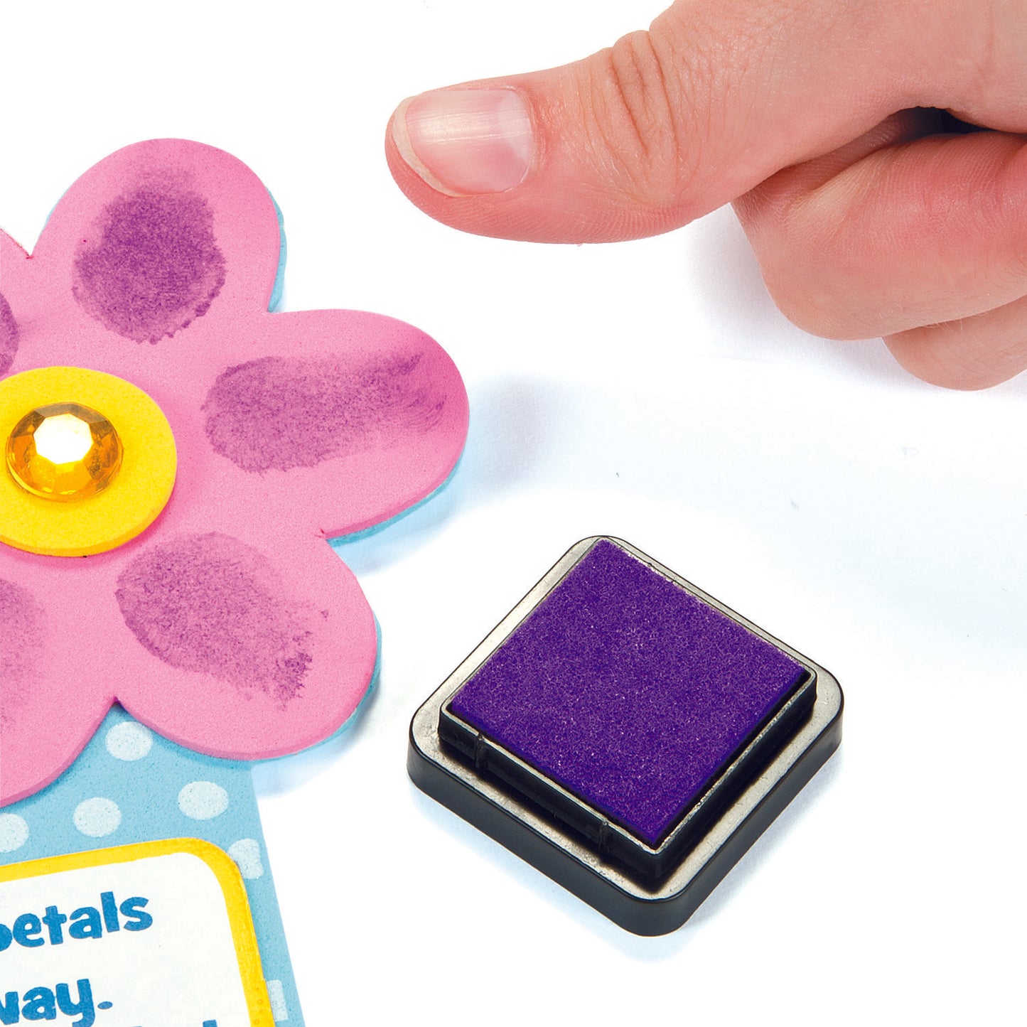 Thumbprint Flowers With Poem Craft Kit (12 Pack)
