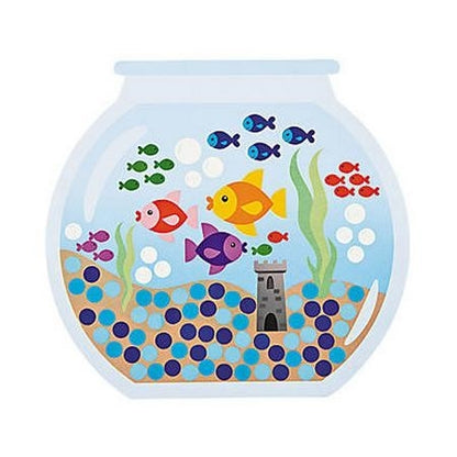 Fishbowl Sticker by Number Scene