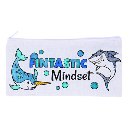 Color Your Own Positive Pals Pencil Cases (12 Pack)