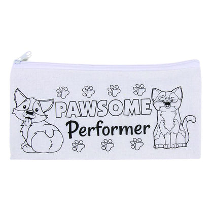 Color Your Own Positive Pals Pencil Cases (12 Pack)