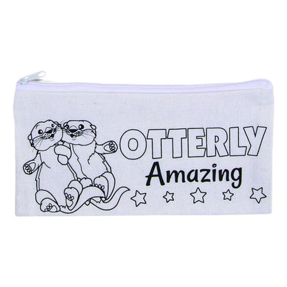 Color Your Own Positive Pals Pencil Cases (12 Pack)