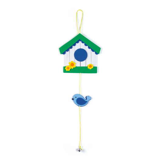 Craft Stick Birdhouse Sign Craft Kit (12 Pack)