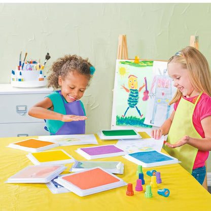 Colorful Kid's Aprons (12 Pack)
