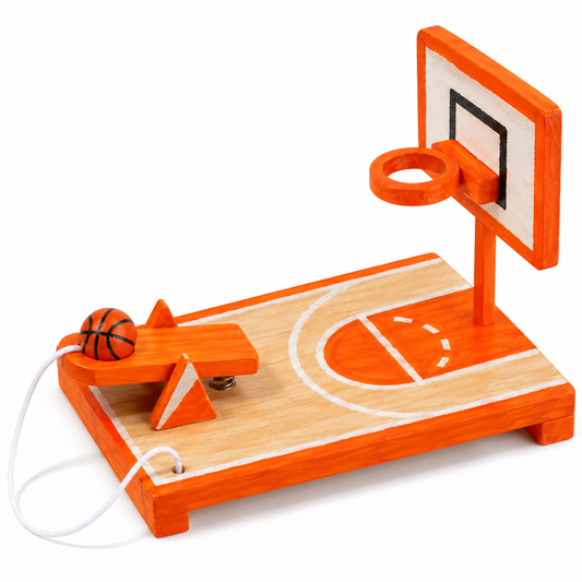 DIY Wooden Basketball Game (10 Pack)