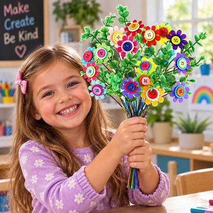 DIY Flower Bouquet Craft Kit ( 12 Pack)