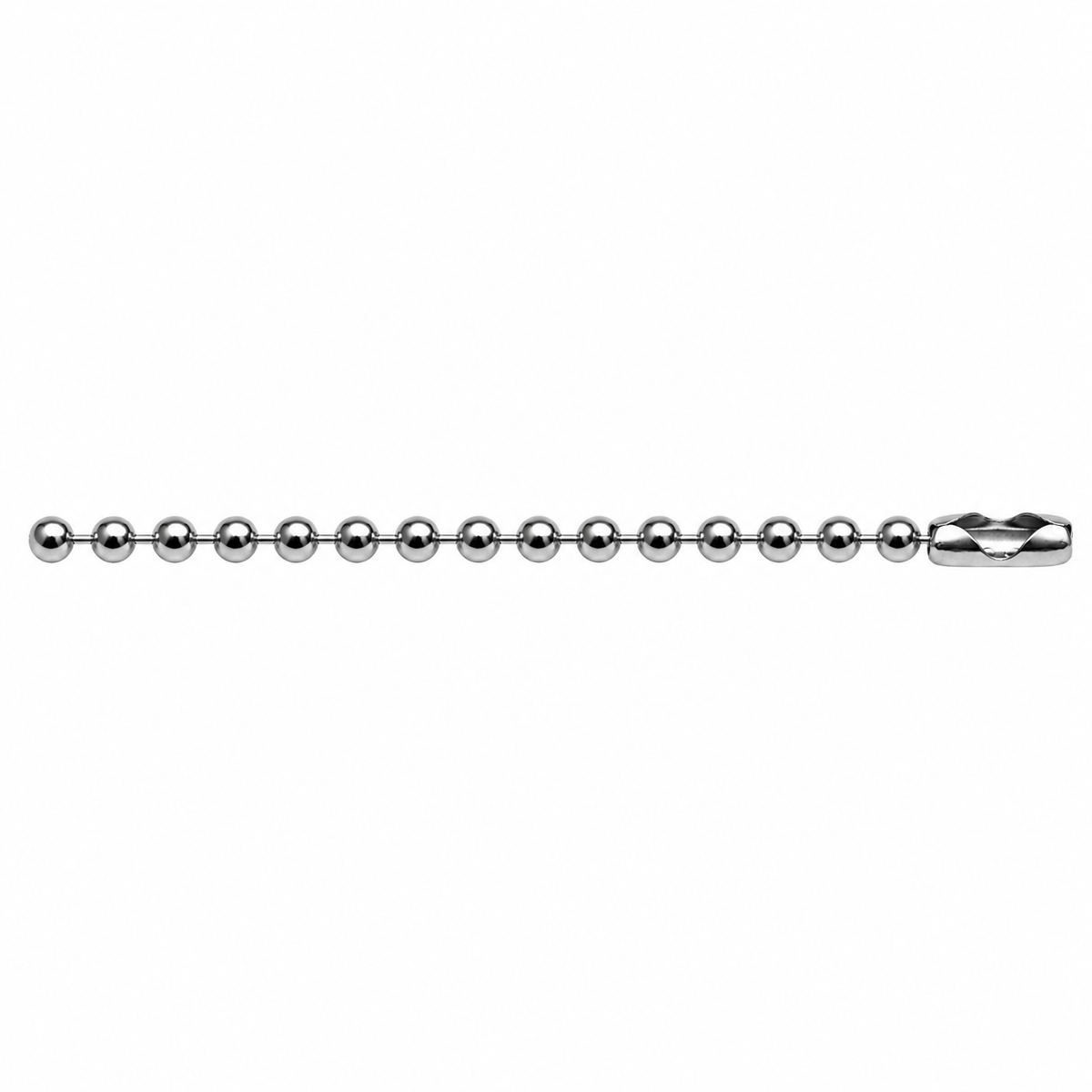Ball Chain Keychains - 4" (12 Pack)