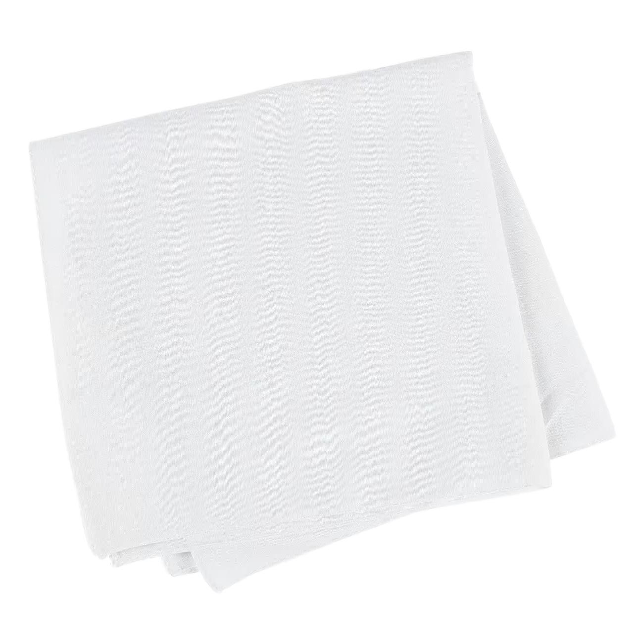 DIY White Bandanas (12 Pack)