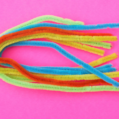 Pipe Cleaners - Neon Assorted (100 Pack)