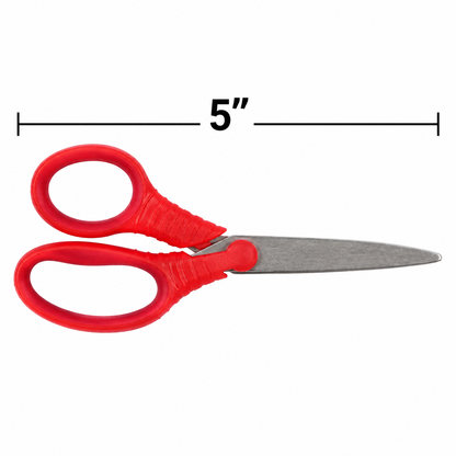 SchoolWorks Kids Scissors - Pointed Tip (12 Pack)
