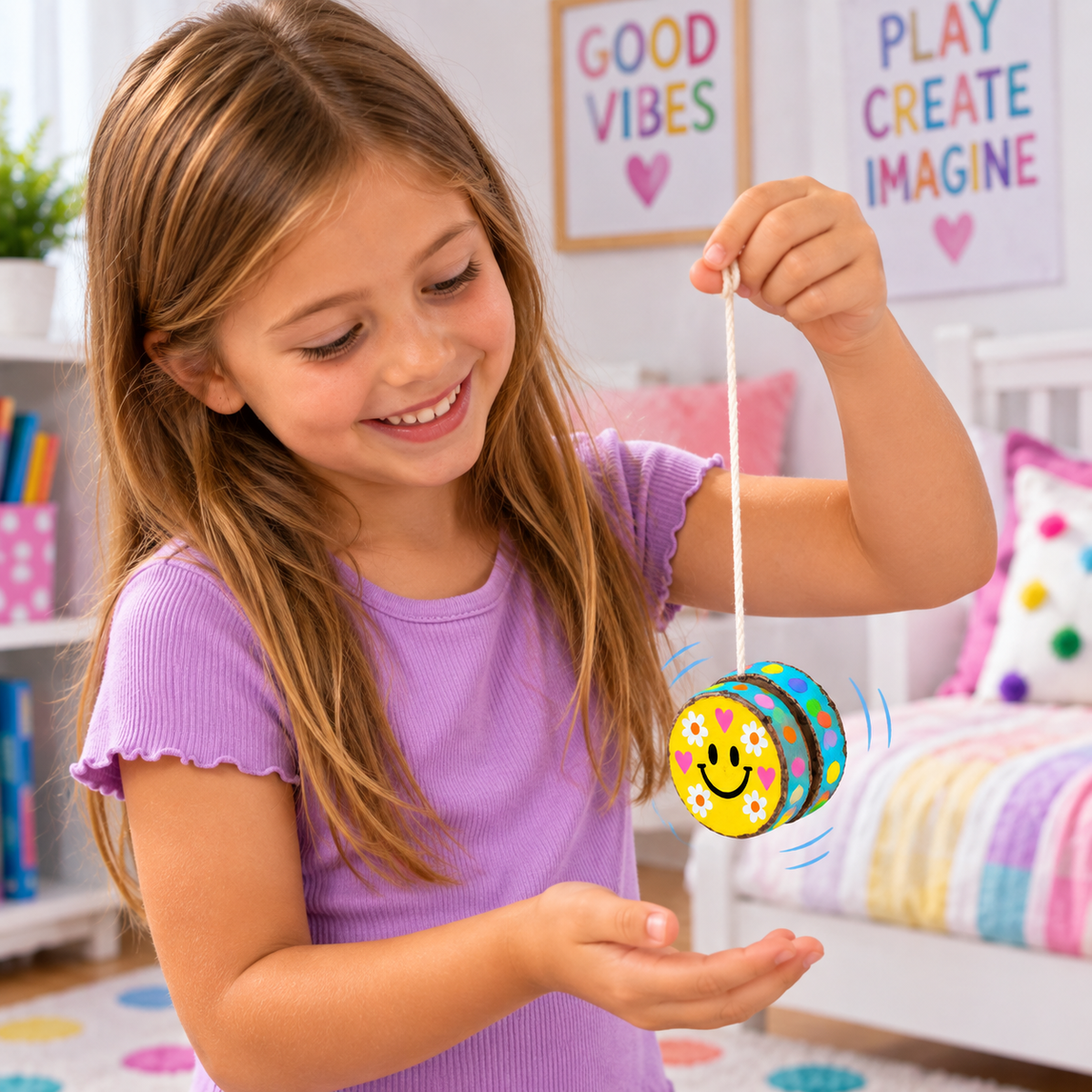 Wooden Tree Slice Yo-Yos (12 Pack)