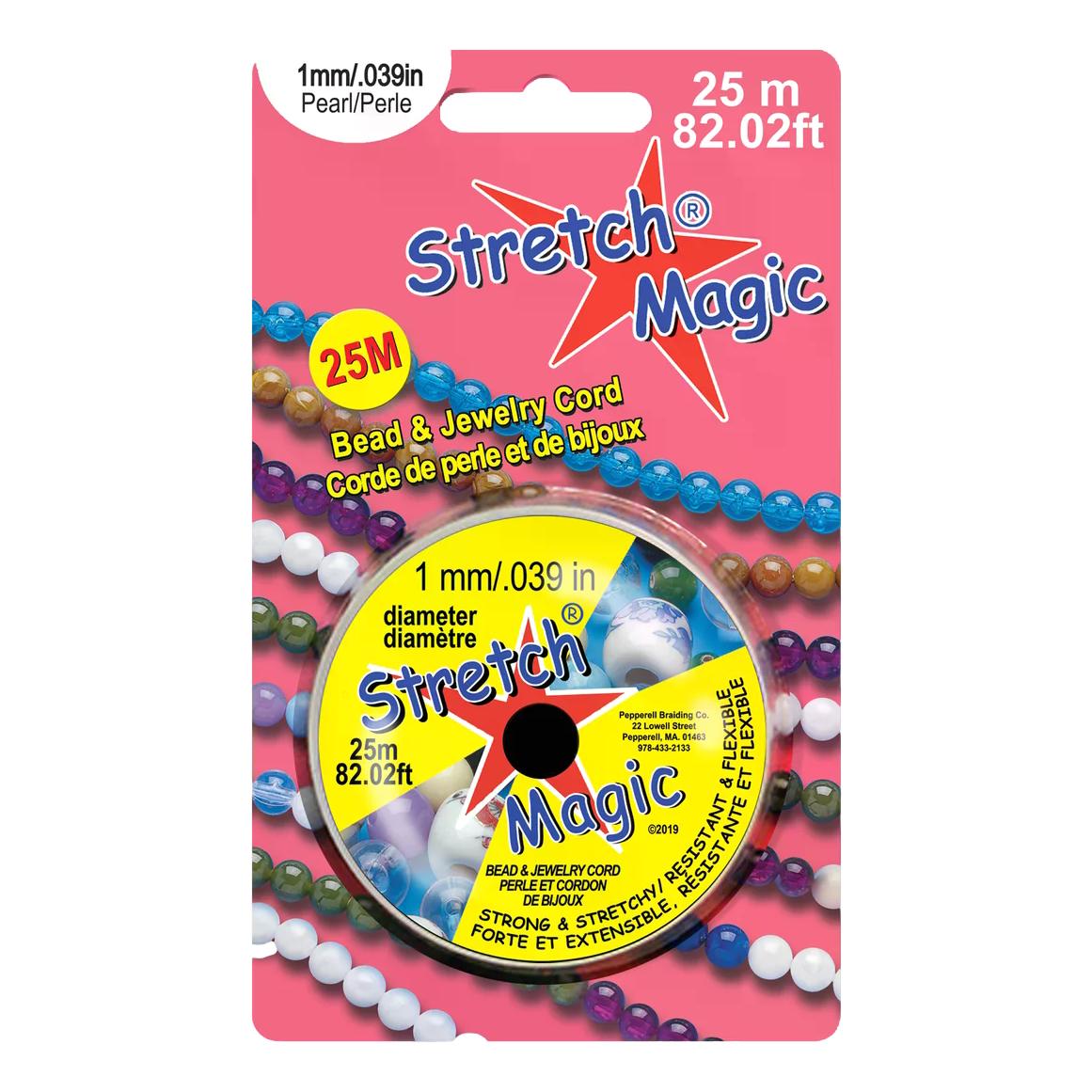 Stretch Magic Clear Elastic Cord - 1 mm x 82 ft