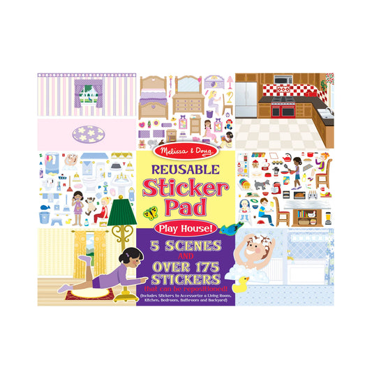 Reusable Sticker Pad - Play House