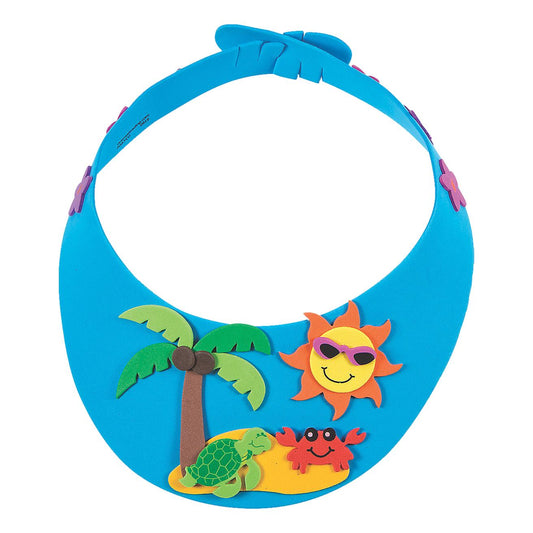 DIY Tropical Visors (12 Pack)