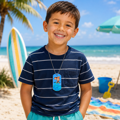 DIY Dog Tag Necklaces (12 Pack)
