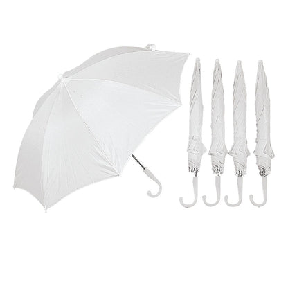 DIY White Umbrellas (6 Pack)