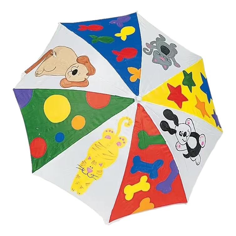 DIY White Umbrellas (6 Pack)