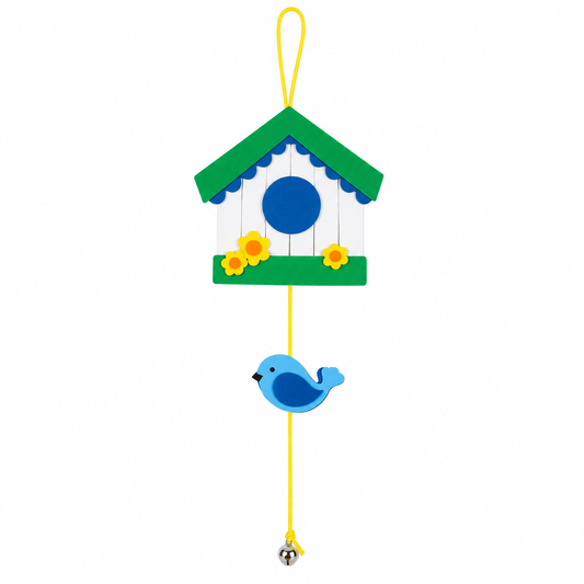 Craft Stick Birdhouse Sign Craft Kit (12 Pack)